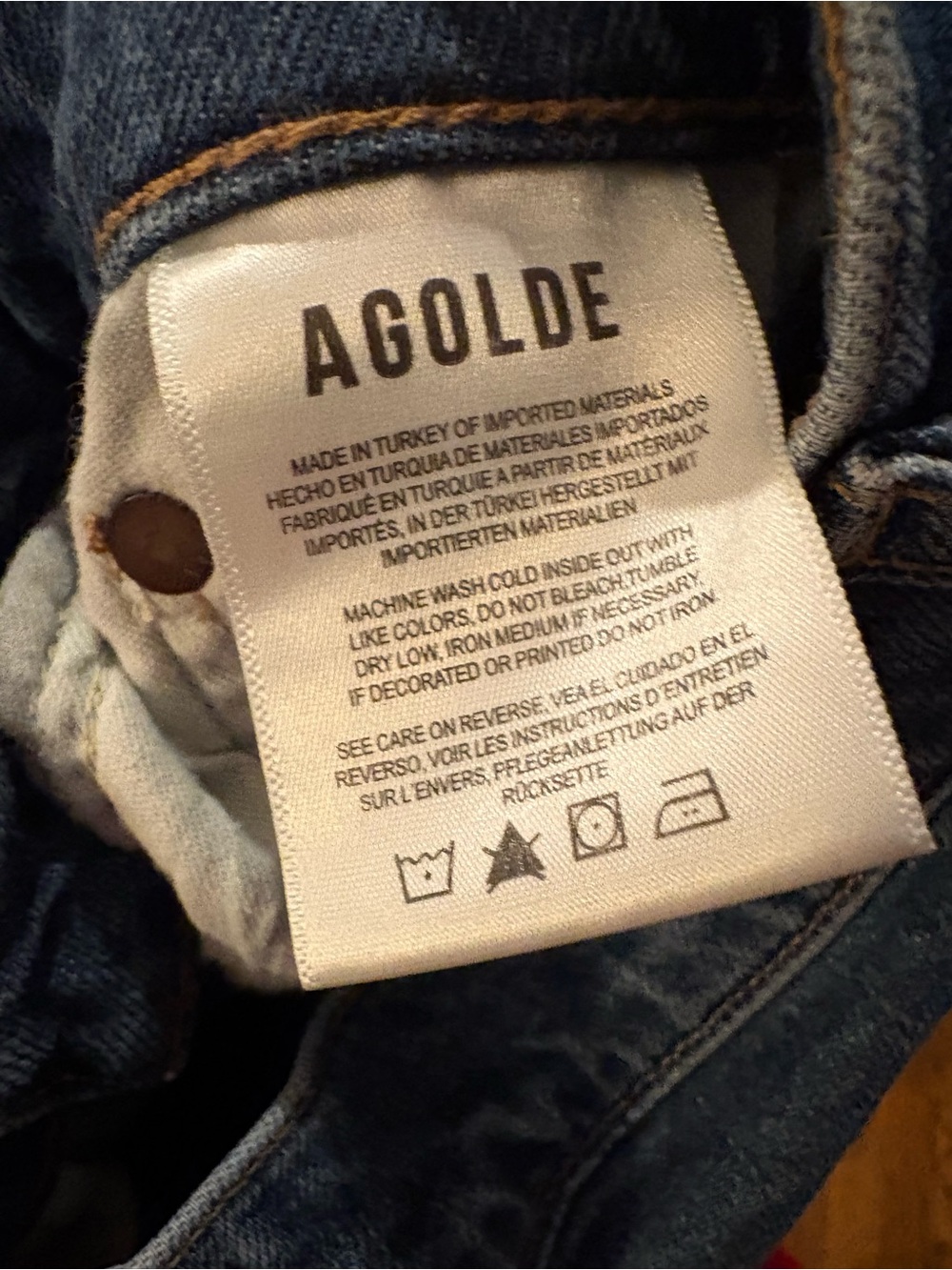Agolde Riley Long Jeans - Picture 5 of 5